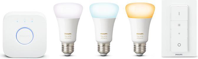 Produktbild Philips Hue White Ambiance BT (E27, 8.50 W, 806 lm, 3 x, F)