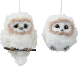 Produktbild Kaemingk Eule Kunstfell 2Assl.6Cmxb.6Cmxh.8Cm (2x)