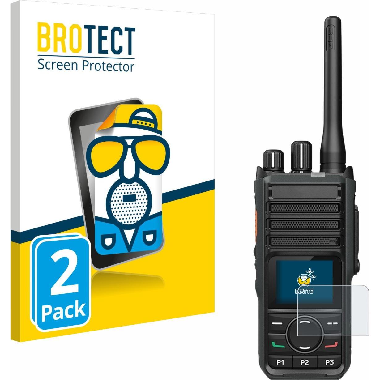 BROTECT Pellicola Opaca, Accessori per walkie-talkie