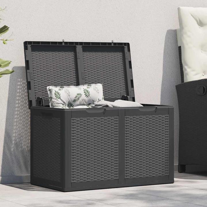 Actual product image vidaXL Garten-Aufbewahrungsbox