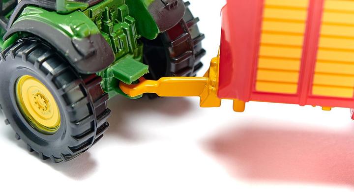 Produktbild Siku Claas Traktor mit Silagewagen