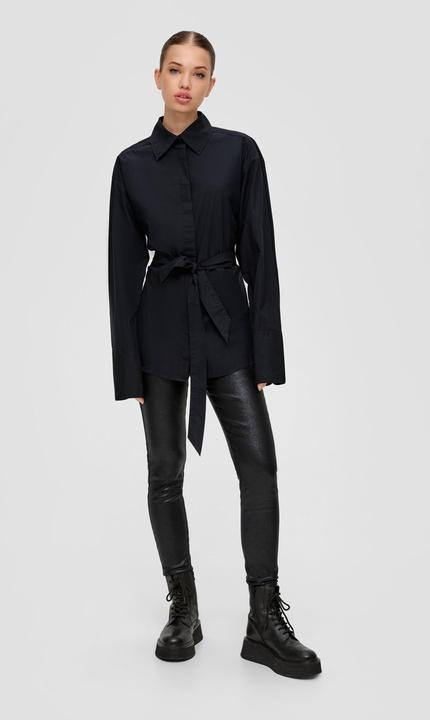 Immagine prodotto s.Oliver Bluse Hemdbluse aus Baumwolle |QS x ELIF (36)