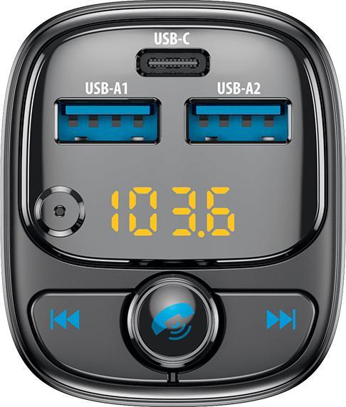 Image du produit Forever Transmetteur FM Bluetooth TR-370 noir