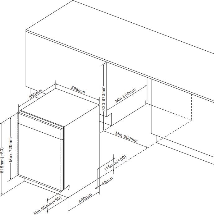 Actual product image De Dietrich DCJ 422 DQX