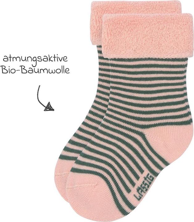 Actual product image Lässig Babysocken Babysocken 3er Pack Terry aus Bio-Baumwolle (pack of 3, 15 - 18)