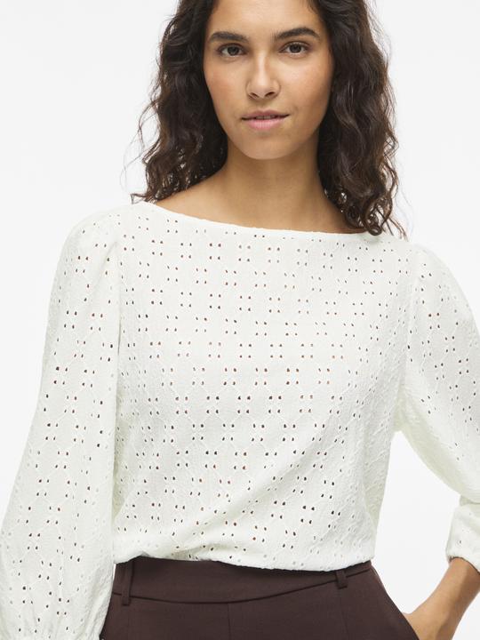 Immagine prodotto Vila VIFRIMA U-Boot-Ausschnitt Oberteil mit 3/4-Ärmeln (S)