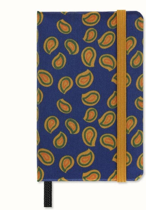 Image du produit Moleskine Silk Carnet de notes, XS, blanc, couverture rigide, bleu (Blanc, Couverture rigide)