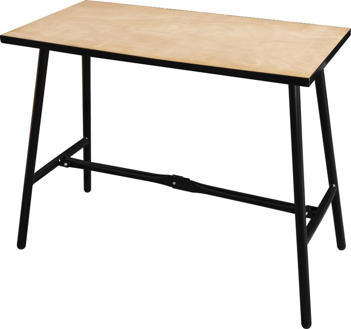 Stier Klappwerkbank Basic+, 1000 x 500 x 840 mm, Tragkraft 150 kg (100 cm, 50 cm)