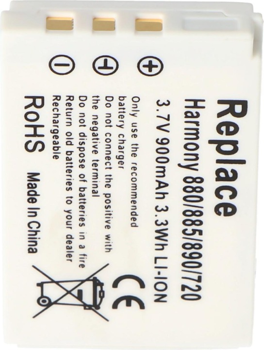 Produktbild Logitech Akku pHarmony 720 Remote, 880, 885, 890, One (Gerätespezifisch, 950 mAh)