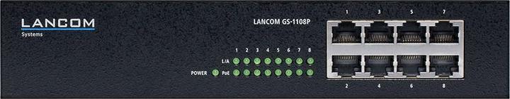 Produktbild Lancom Systems GS-1108P Unmanaged 8-Port Gigabit Ethernet Switch (8 Ports)