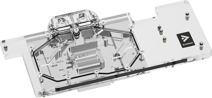 Barrow LRC2.0 full coverage GPU Water Block for ASUS TUF 3070 Aurora RGB - Acryl