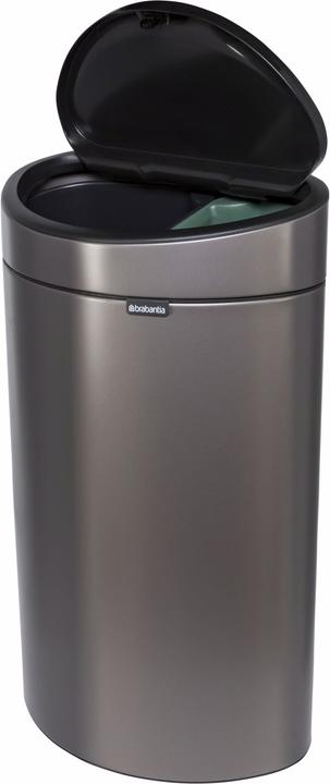 Image du produit Brabantia Poubelle Touch Bin New,recyclable, 23+10 L Platinum (33 l)