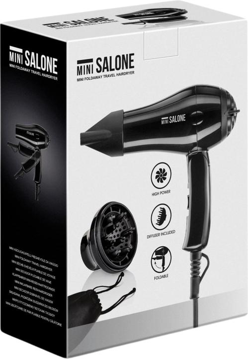 Immagine prodotto XanitaliaPro Mini asciugacapelli da viaggio (1000 W)