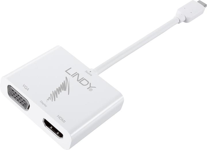 Image du produit Lindy USB 3.1 type C vers (HDMI, USB 3.1, VGA, 4.50 cm)