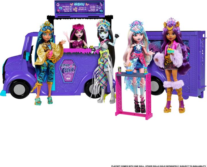 Produktbild Monster High Monster Fest Fangtastic Food Truck