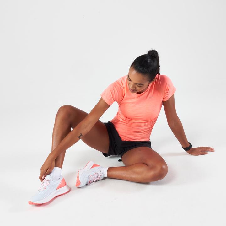 Image du produit Kiprun Chaussures de running femme - KS500 2 gris/corail (41)