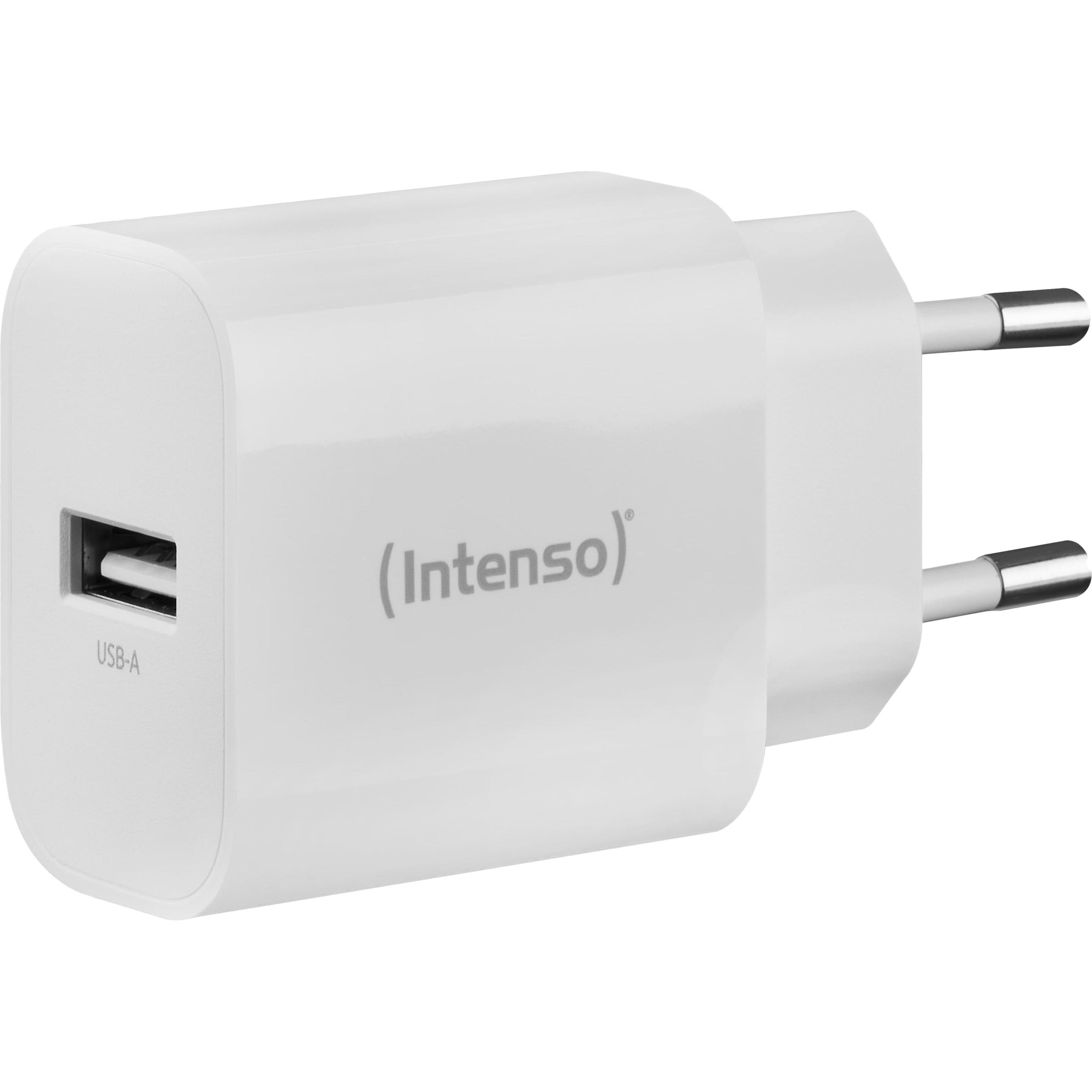 Thumbnail - Intenso 1x USB-A Adapter weiss (5 W), USB Ladegerät, Weiss