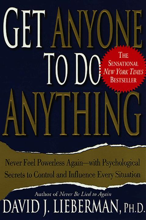 Produktbild Get Anyone to Do Anything (Englisch, David J. Lieberman, 2001)