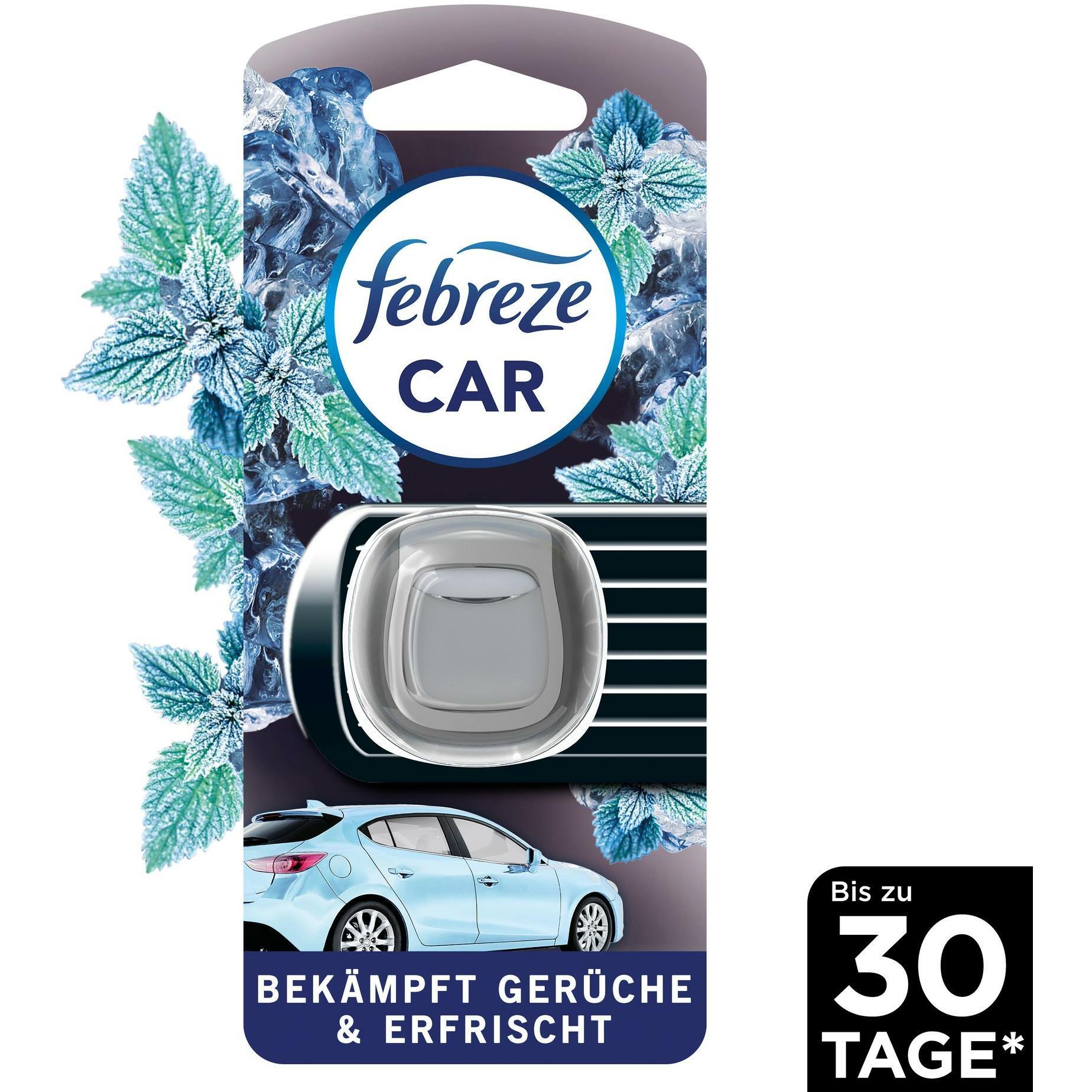 Febreze, Deodorante per ambiente, Car Teak und Blaue Minze