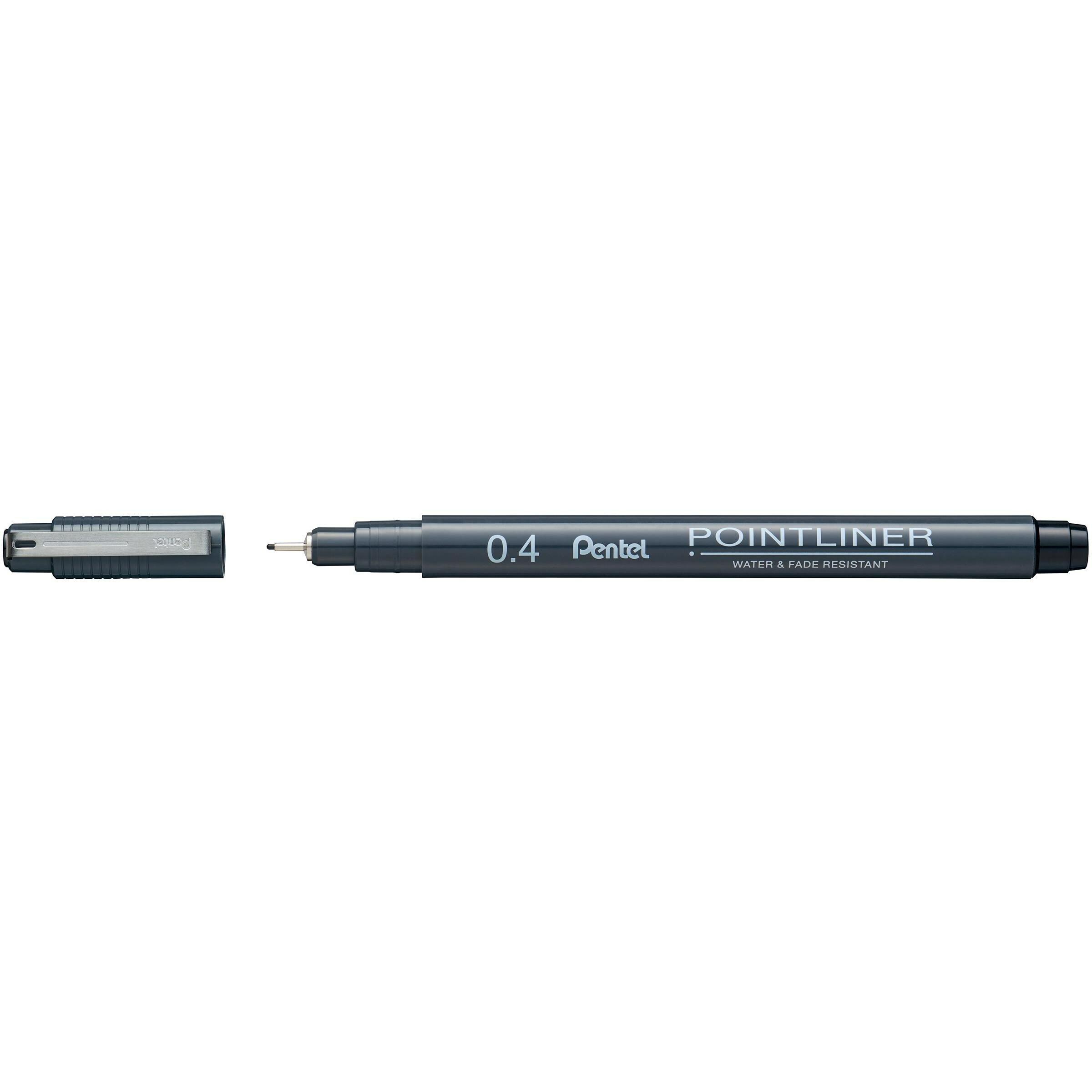 Pentel, Schreibstifte, Fineliner Pigment (Schwarz, 1 x)