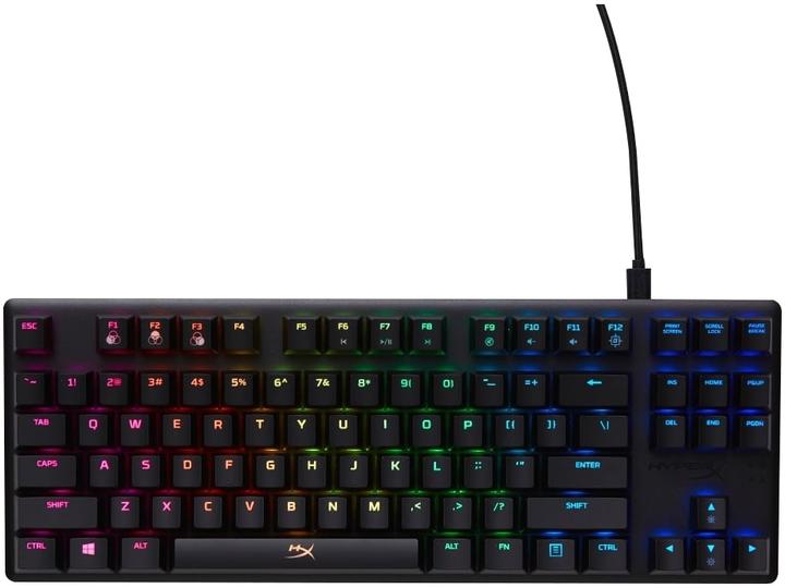 Productafbeelding HyperX Alloy Origins Core - Mechanisch Gaming Toetsenbord - HX Red (DE Layout) (DE, Bedraad)