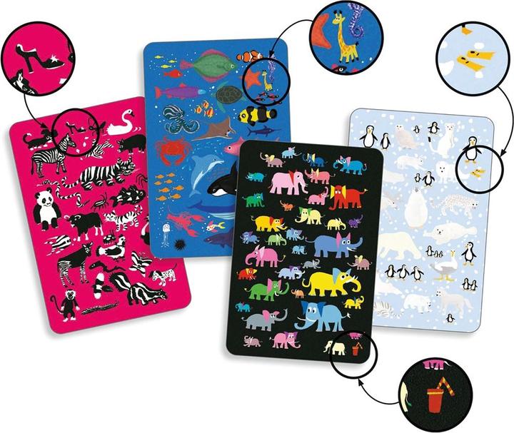 Actual product image Djeco Card game Myster animo (mult) (Multilingual)