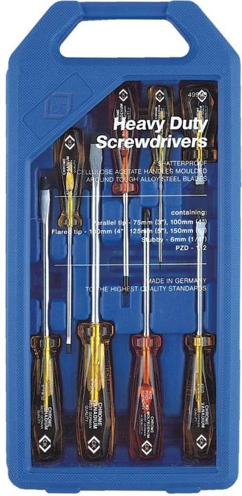 Produktbild C.K Magma Werkstatt Schraubendreher-Set (Pozidriv-Kreuzschlitz (PZ), Schlitzschrauben)