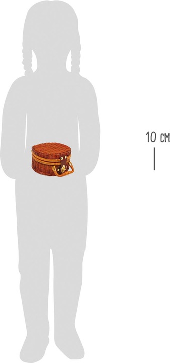 Actual product image small foot Picnic case Tea Party