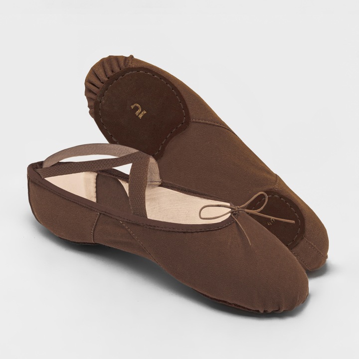 Produktbild Starever Ballettschuhe Leinen - dunkelbraun (37)