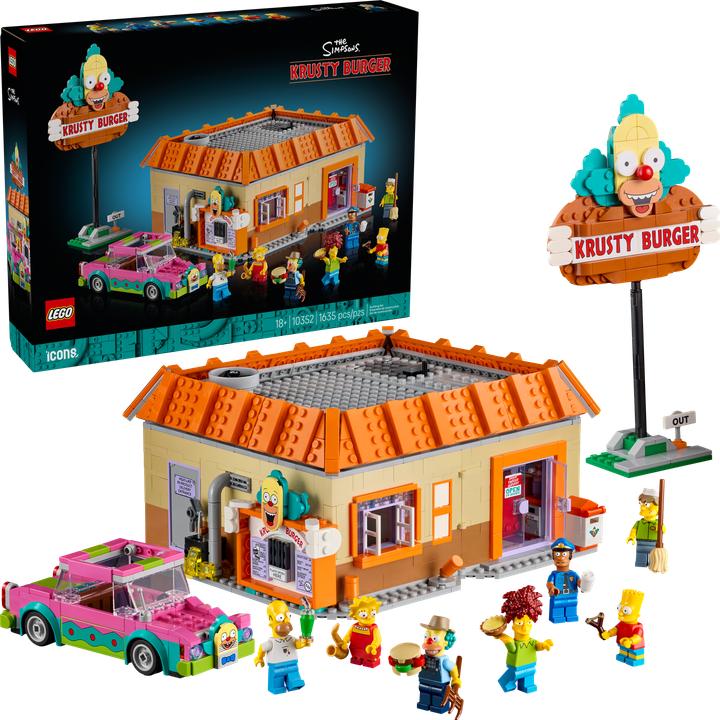 Image du produit LEGO Les Simpson : Krusty Burger (10352, LEGO Icons)