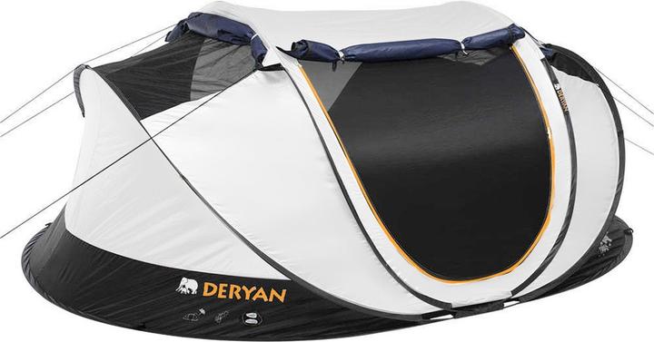 Image du produit Deryan Luxe Cocoon Pop -up -Zelt - Anti -UV 50+ 2 Sekunden - 2 Person - Creme (Tente instantanée, 2.80 kg, 2 personnes)