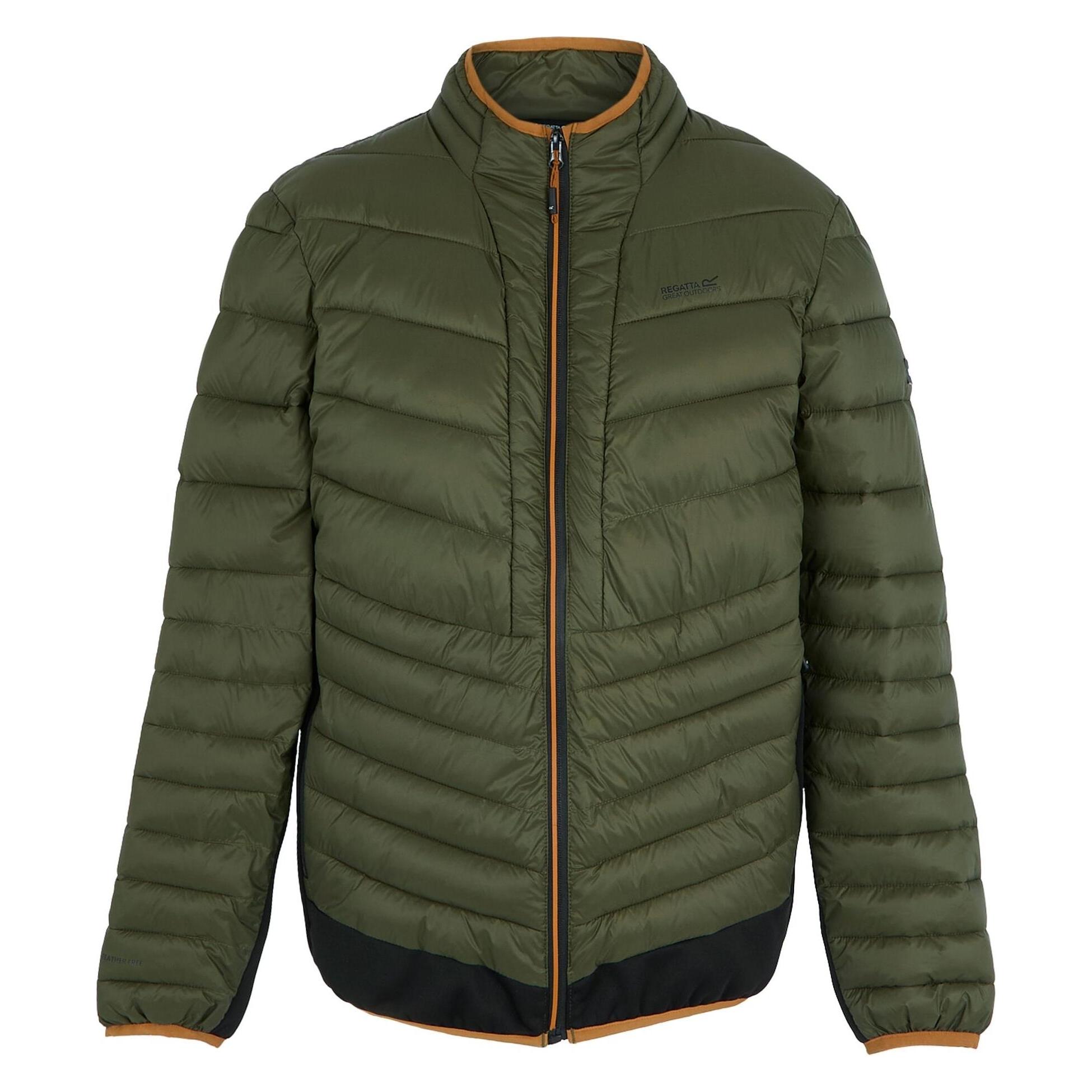 Regatta, Herren, Winterjacken, Leedre, Grün, Schwarz, (L)