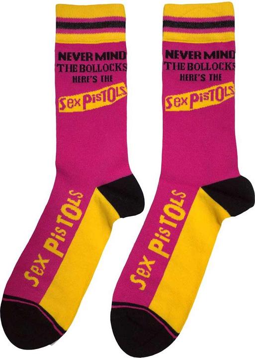 Immagine prodotto Never Mind The Bollocks Calzini A Strisce Adulto Unisex (40.5 - 45.5)