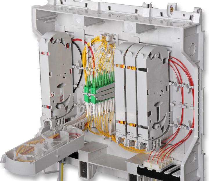 Actual product image Corning BAT(L)Box empty grey with EMKA lock BAT-LGE-ST001