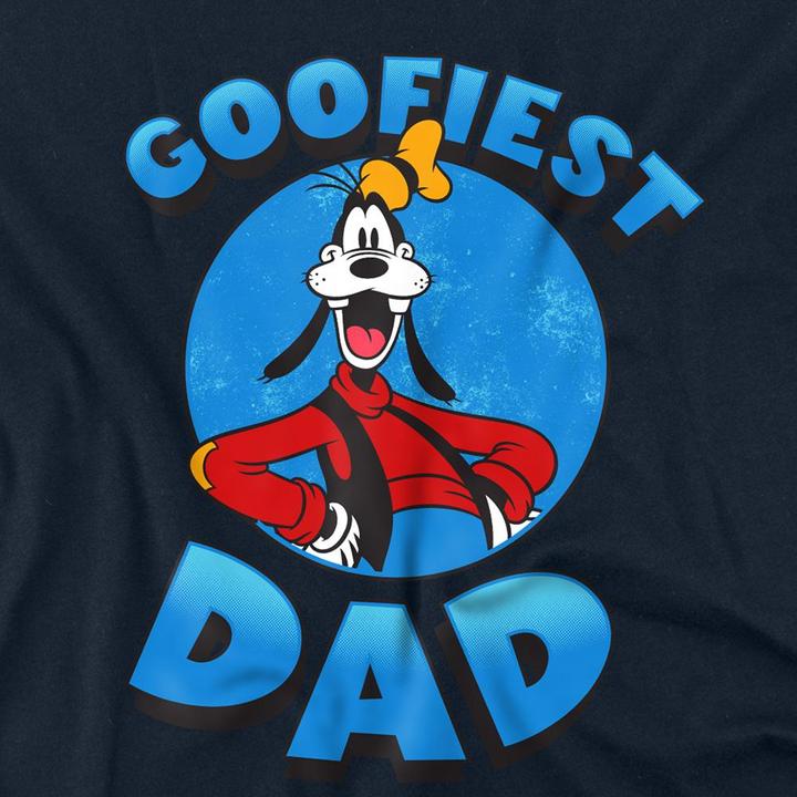 Immagine prodotto Mickey Mouse Goofiest Dad Maglietta Pippo Adulto Unisex (XXL)