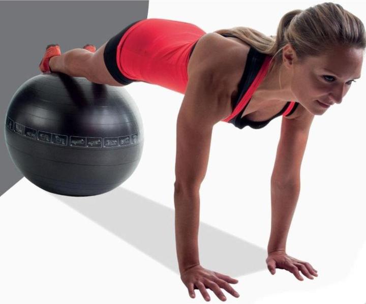 Image du produit Pure2improve 2Improve P2I200080 Exercise Ball, 75 cm, Juodas, PVC (75 cm)