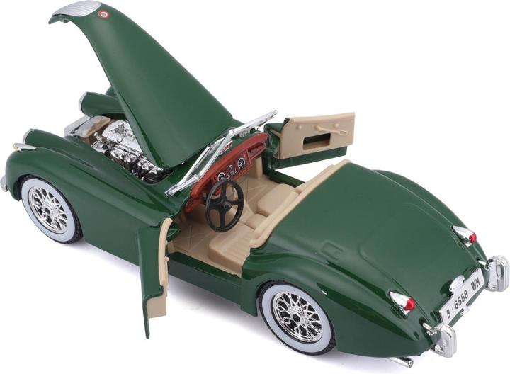 Actual product image Bburago 18-22018 - Jaguar XK 120 Roadster (1951) dark green - 1:24