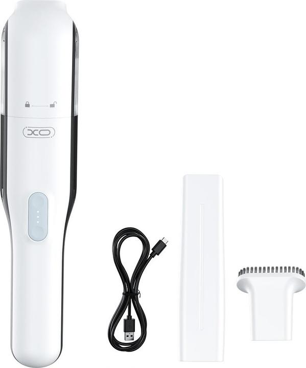 Actual product image xO car vacum cleaner CZ020 white wireless 65W 6.7Kpa