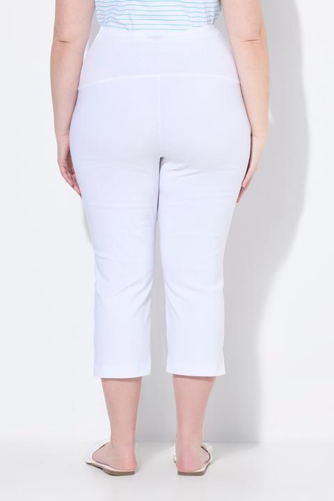 Produktbild Ulla Popken Bellieva-Bengalinhose, Umstandshose, wadenlang, Bund-Stretcheinsatz (50, 52)
