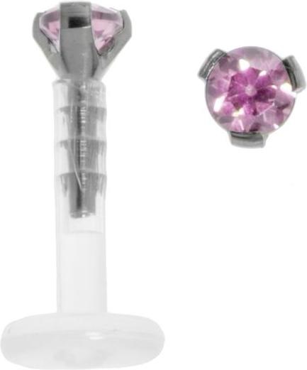 Hellpink, Silber, Transparent
