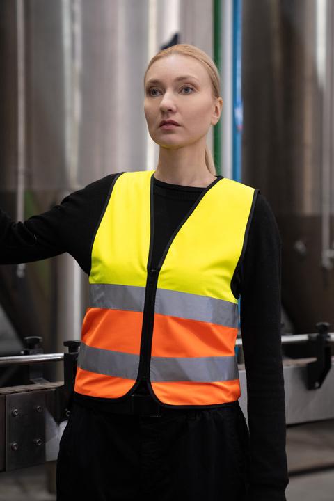 Actual product image Magni High visibility waistcoat Cologne yellow/orange size 3XL (3XL)
