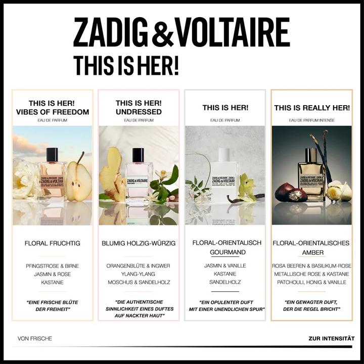 Produktbild Zadig & Voltaire This is Her. Undressed (Eau de Parfum, 100 ml)