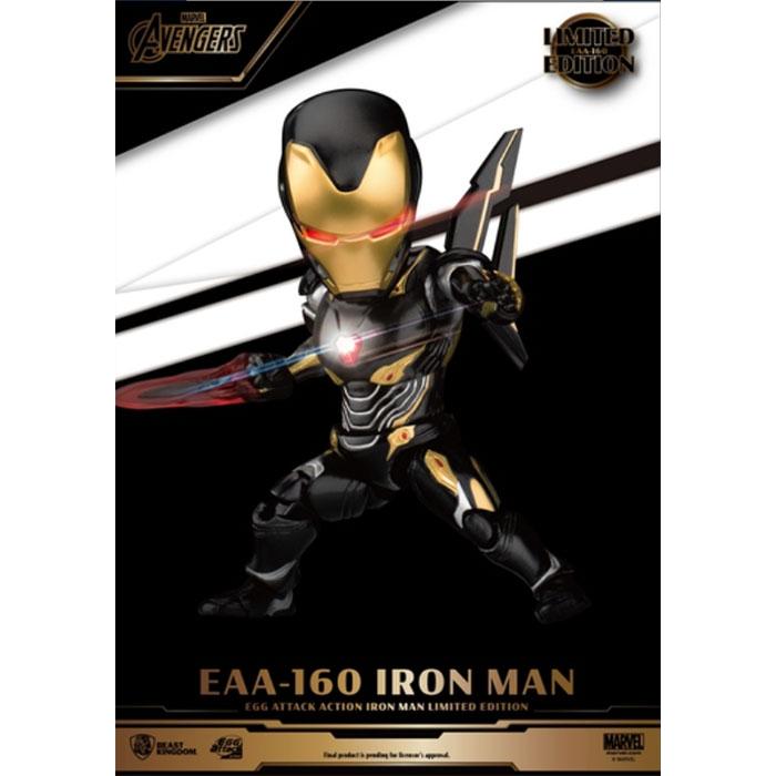 Beast Kingdom Avengers Infinity War Uovo Attacco statuetta Iron Man Mark 50 Edizione limitata 16 cm