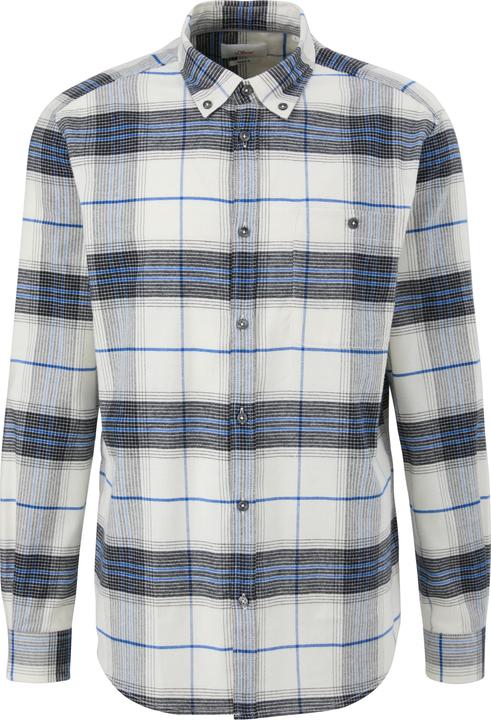 Immagine prodotto s.Oliver Hemd Regular: Twill-Hemd mit Karomuster (S)