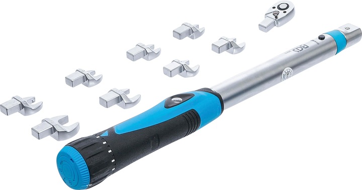 Produktbild BGS Drehmomentschlüssel-Satz 6,3 mm (1/4") 10 - 50 Nm 10-tlg. (1/4", 10 Nm, 50 Nm)