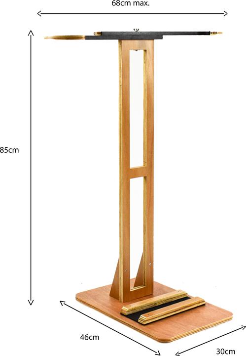 Image du produit 9WS support planche de surf en bois