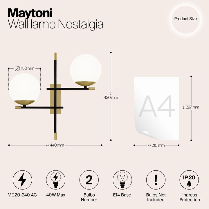 Image du produit Maytoni Nostalgia (E14)