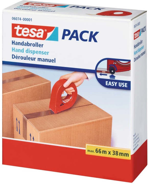 Actual product image tesa tesapack hand dispenser