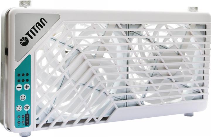 Produktbild Titan TTC-SC21/V4+ Fenster-Doppellüfter 2x140mm mit Fernbedienung, für Wohnmobil