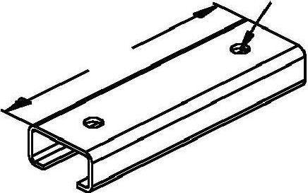Immagine prodotto Niedax Canale di ancoraggio 2970/200-2SL